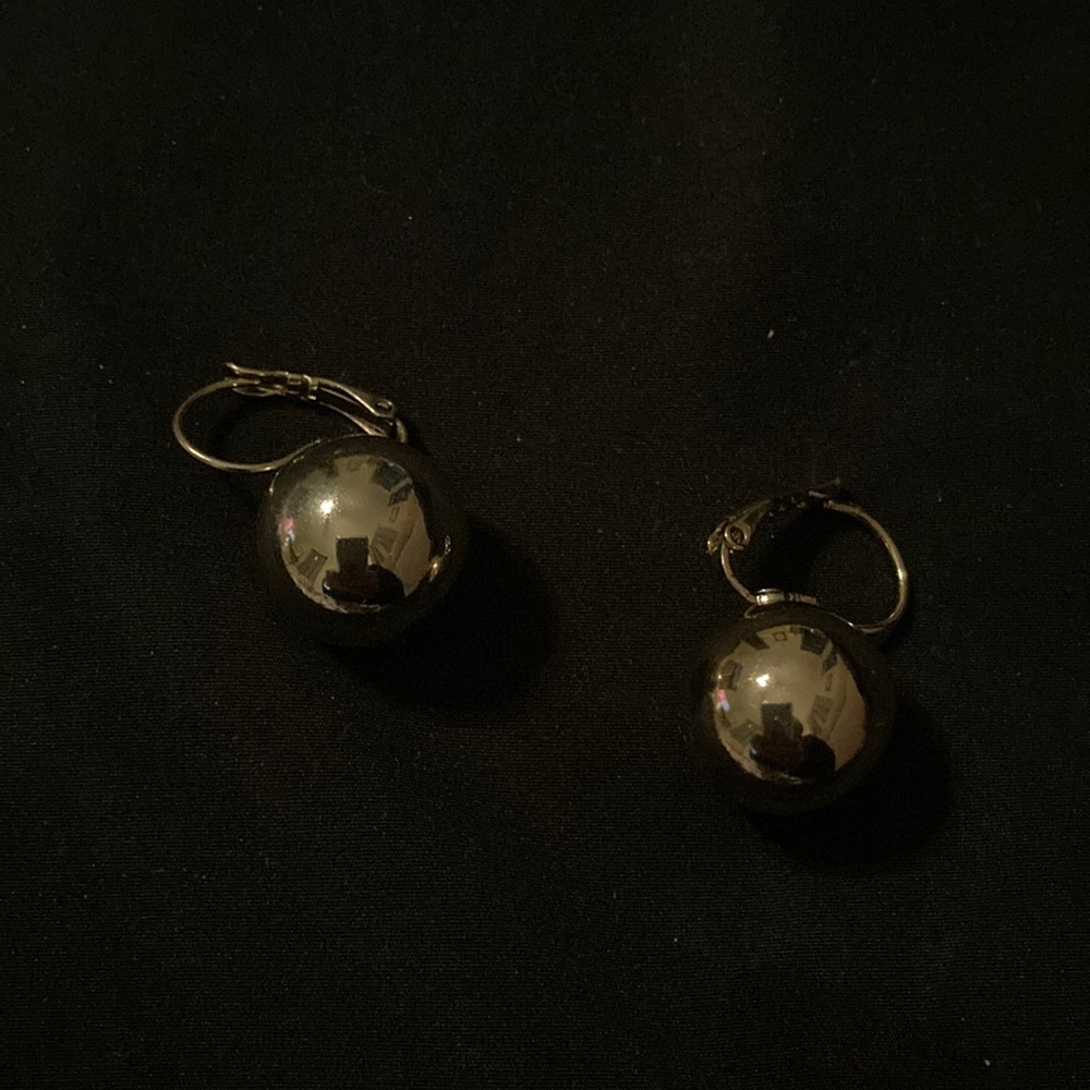 Gold plate earrings
